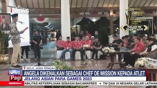 Menpora Kenalkan Angela Tanoesoedibjo sebagai Chef de Mission kepada Atlet Para Games 2023