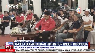 Menpora Kenalkan Angela Tanoesoedibjo sebagai Chef de Mission kepada Atlet Para Games 2023