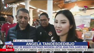 Menpora Kenalkan Angela Tanoesoedibjo sebagai Chef de Mission kepada Atlet Para Games 2023