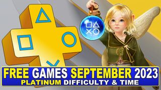 Free Games September 2023 | Playstation Plus Essential Games PS4, PS5 - Platinum Difficulty & Time