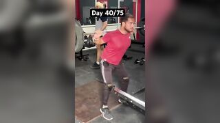 Day 40/75 hard challenge |#gym #trending #ytshorts #challenge #fitness #shorts #motivation #workout