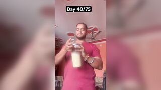 Day 40/75 hard challenge |#gym #trending #ytshorts #challenge #fitness #shorts #motivation #workout