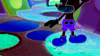 Mickey Mouse Clubhouse HORROR COMPILATION HOT DOG SONG NEON