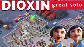 2.3 million DIOXIN ???? great SOLO - BOOM BEACH gameplay/operation attack strategy/tips&tricks