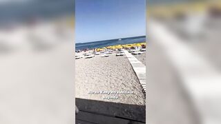 DÜNYACA ÜNLÜ SAHİLDE BELEDİYE İŞLETMESİ BİR BEACH