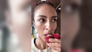 Trying exotic fruit rambutan for the first time in Malaysia #travel #food #malaysia #kl