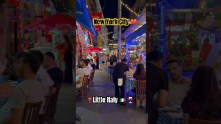 ????????????Little Italy in New York #viral #nyc #newyorkcity #traveldestinations #travel #lowermanhattan