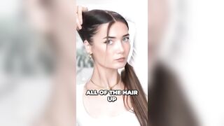 Get the Sleek Middle Part Hairstyle Trended by Models and Celebrities#TrendingNow #ViralVideo