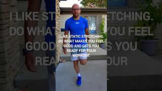 Static Run Stretching Is Ok