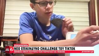 Νέο επικίνδυνο challenge του TikTok: Έφηβος έφαγε καυτερό τσιπ τορτίγιας και πέθανε