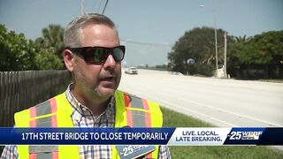 17th Street Bridge to close for 2 days in Vero Beach, launching start of 5-year-long construction...