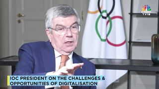 IOC Chief Exclusive | Olympic Games In The Instagram Era | Thomas Bach | N18V | CNBC TV18