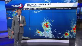 Tropical Storm Lee forms; latest spaghetti models, track