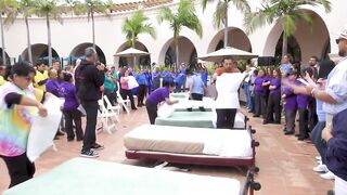 Hospitality games builds team work in Santa Barbara