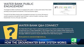 Sacramento water providers want to make groundwater storage more flexible. How you can provide input