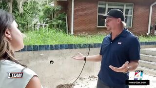 Frustrated St. Johns County homeowner turns into TikTok star sharing issues with local pool buil...