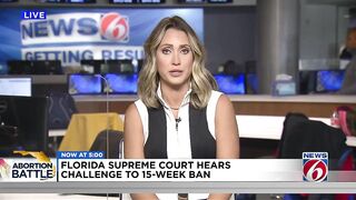 Florida Supreme Court hears challenge to 15-week abortion ban