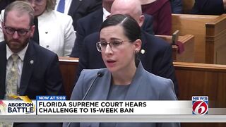 Florida Supreme Court hears challenge to 15-week abortion ban