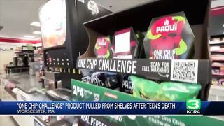 'One Chip Challenge' product recalled after teen's death