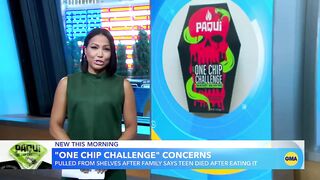 Company pulling 'One Chip Challenge' from shelves after teen's death l GMA