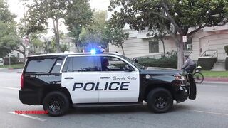 Beverly Hills Police Responding Code 3 (Compilation)