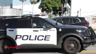 Beverly Hills Police Responding Code 3 (Compilation)