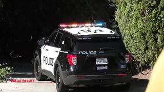 Beverly Hills Police Responding Code 3 (Compilation)