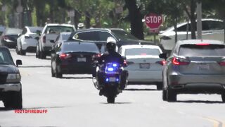 Beverly Hills Police Responding Code 3 (Compilation)