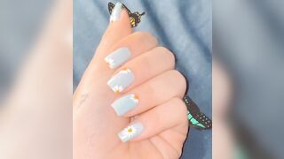 Unique And Stylish Nail Polish Printed Summer Nail Compilation Designs