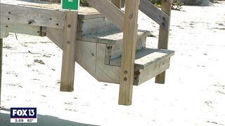 Pinellas residents concerned over beach renourishment after Hurricane Idalia