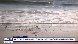 Pinellas residents concerned over beach renourishment after Hurricane Idalia