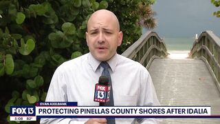 Pinellas residents concerned over beach renourishment after Hurricane Idalia