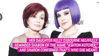 Sharon Osbourne Identifies ‘Dastardly’ Ashton Kutcher as the Rudest Celebrity She’s Ever Met