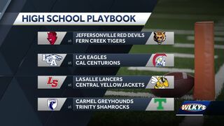 High School Playbook games for Sept. 8