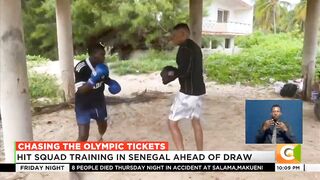 National boxing team tarins in Cuba ahead of Africa Olympic games draw