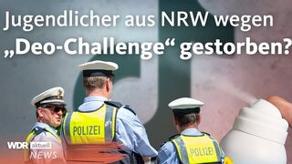 Polizei warnt vor TikTok „Deo-Challenge“ | WDR Aktuelle Stunde