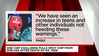 Chicopee residents react to teen death possibly caused by ‘One Chip Challenge’