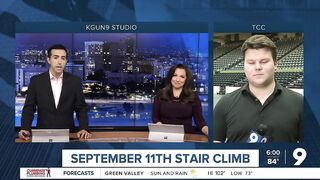 Live for the Tucson Tower Challenge on the 22nd Anniversary of 9/11