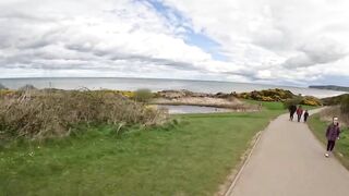 GoPro Timelapse - Walk to Filey Beach