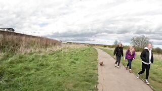 GoPro Timelapse - Walk to Filey Beach