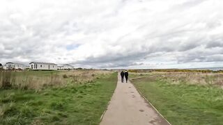 GoPro Timelapse - Walk to Filey Beach