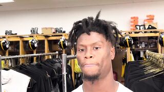 George Pickens on Steelers offense against 49ers, establishing rhythm, Instagram likes