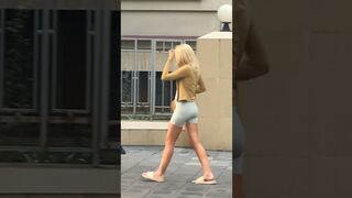 Models on streets of Moscow, Russia #shorts #short #trending #trendingshorts #streetstyle #russia