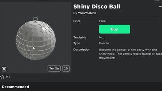 *FREE ITEMS* How To Get BOOGIE BUDDY, DISCO BALL, BONE, ANIME, OK & TONS of Faces on Roblox