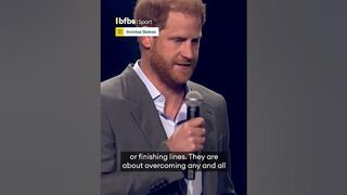 Prince Harry's powerful message to Invictus Games competitors