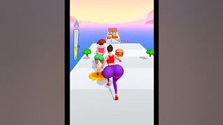 Twerk Race 3D - Gameplay Walkthrough Levels 22 (Android,iOS) #gameplay #playstore #funny #shorts #3d