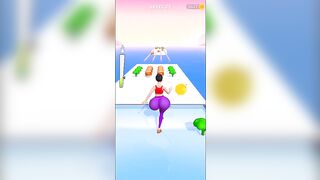 Twerk Race 3D - Gameplay Walkthrough Levels 21 (Android,iOS) #gameplay #playstore #funny #shorts #3d