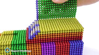 Magnet Challenge - How To Make Sluban M38-B0837 Military Army Assault Vehicle From Magnetic Balls