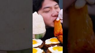 5x speed spicy kimchi eating compilation ???? | mukbang/asmr compilation | BEEBANG ???? | #shorts