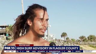 Hurricane Lee causes Florida beach to lose sand